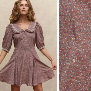 Christy Dawn Bryce Cotton Mini Dress, Small